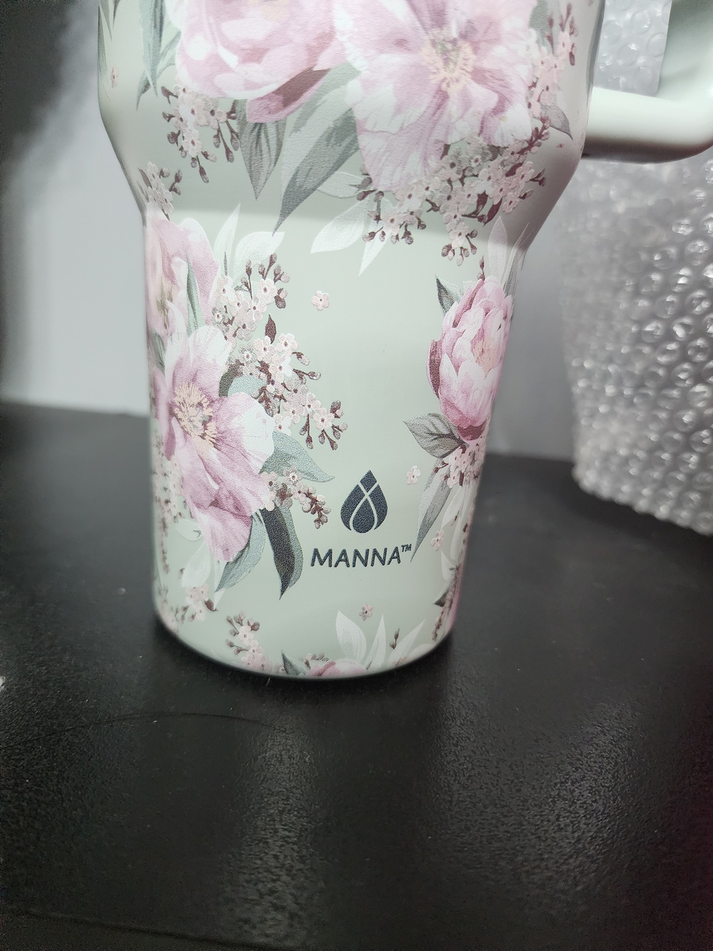 Pink 40oz Tumbler & Floral Manna 40oz Tumbler - Picture 3 of 4